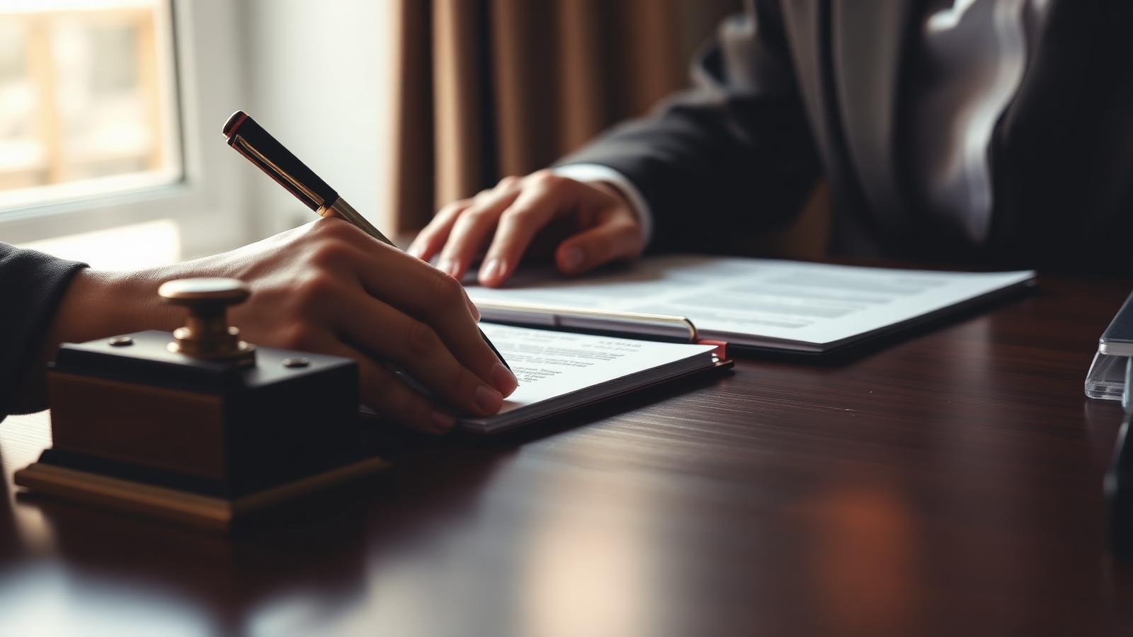 Firma de documentos de compraventa de vivienda usada en Colombia
